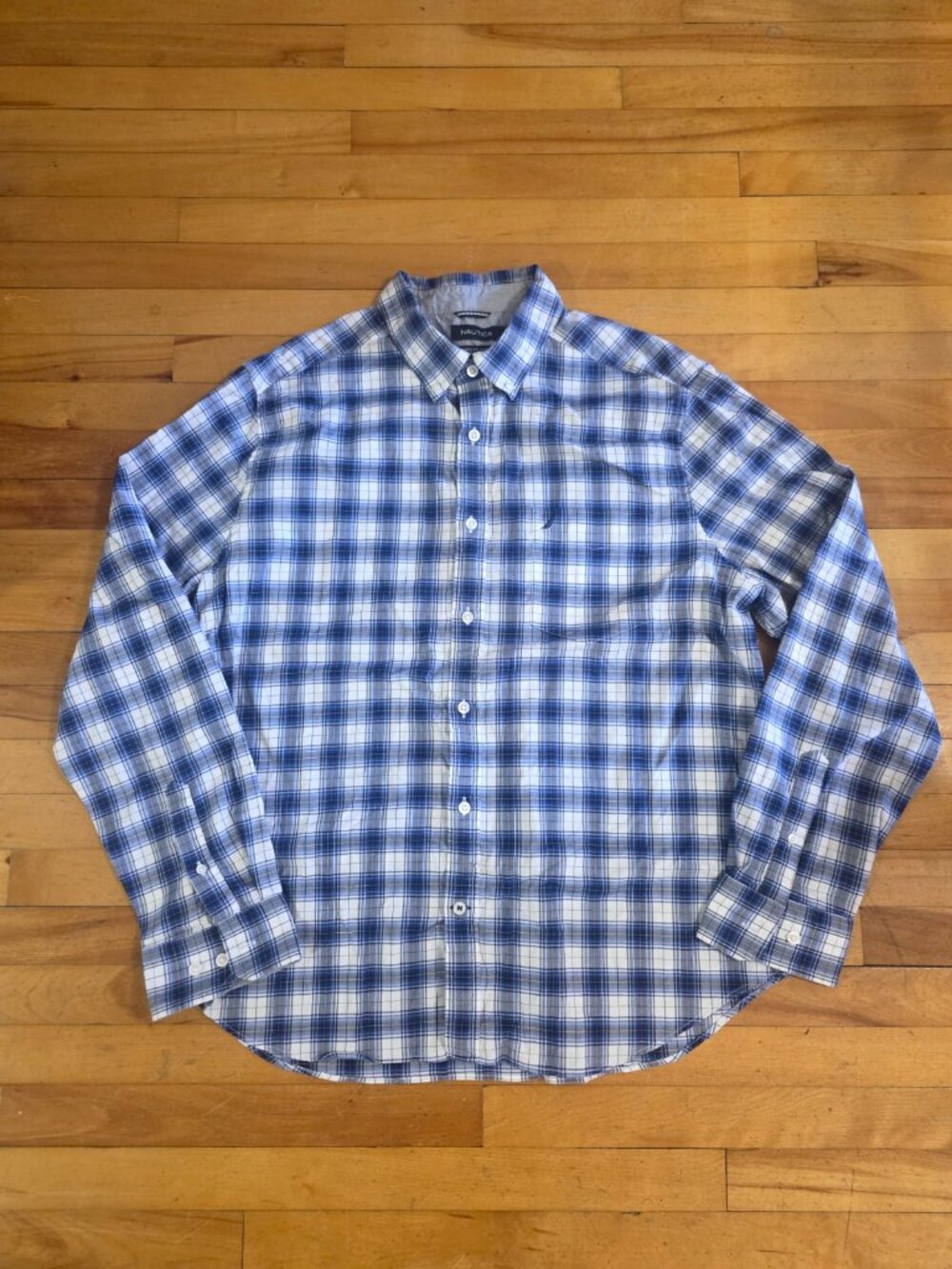 Shirt LongSleeve Nautica Men XL Classic Fit